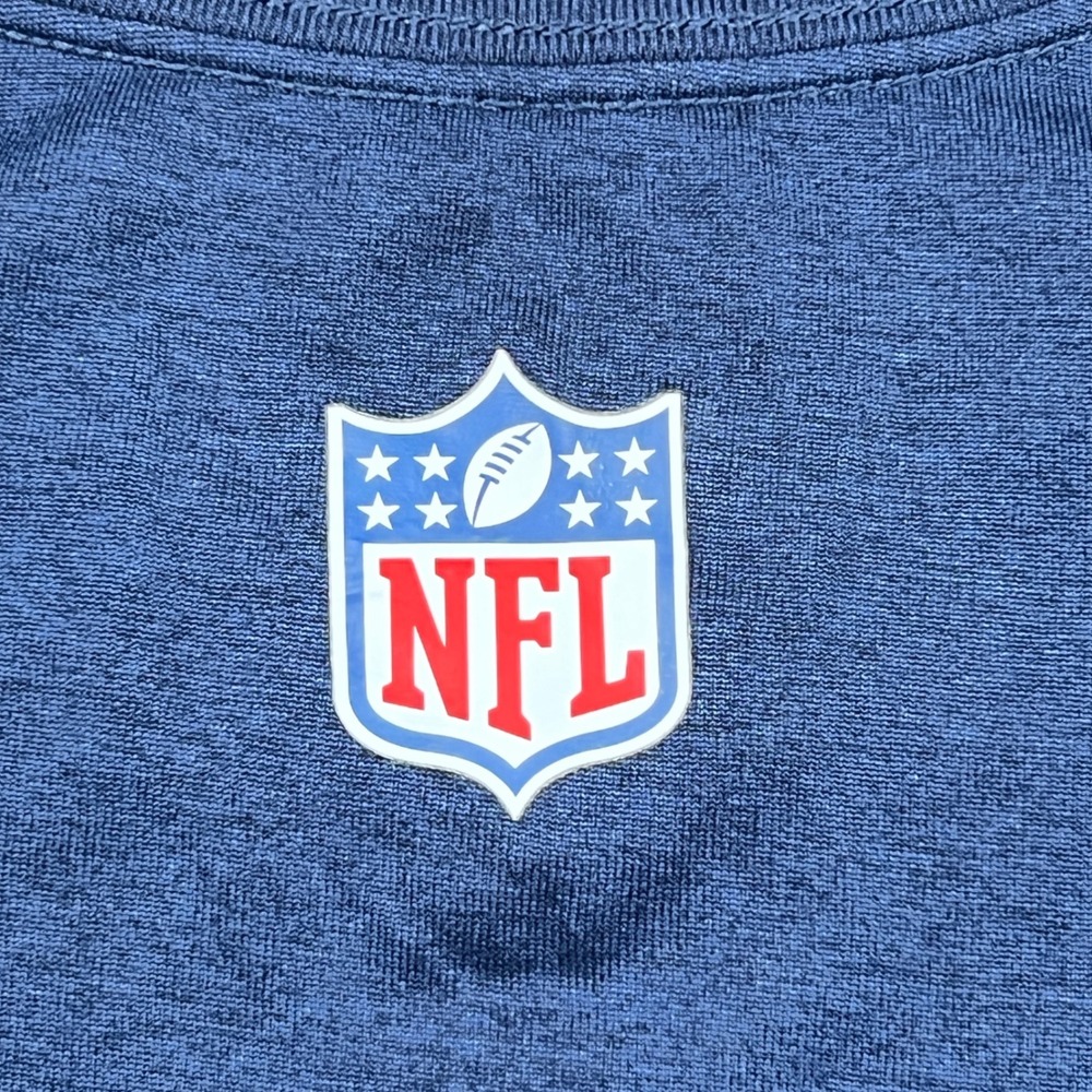 Nike Dallas Cowboys T-Shirt Mens XL Navy Blue Dri-FIT Star Logo NFL Tee - Picture 6 of 7